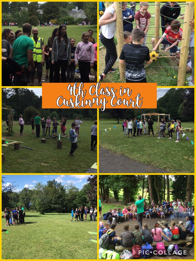 4th Class School Tour in Cuskinny Court
