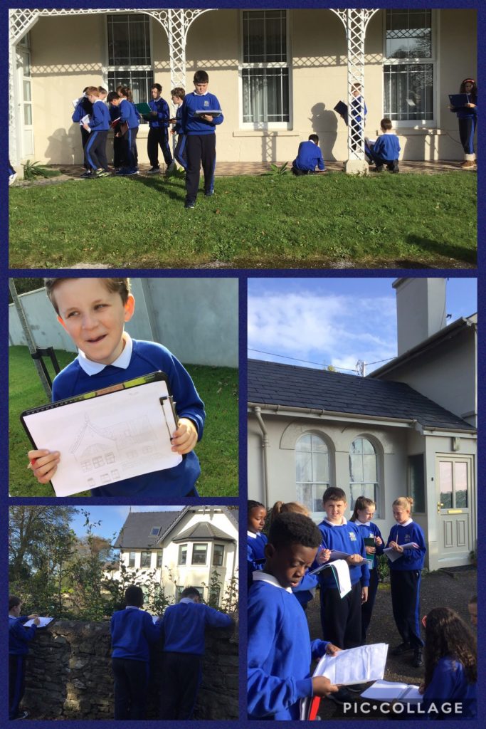 Ms. Thompson’s class explore homes & houses in the local area!
