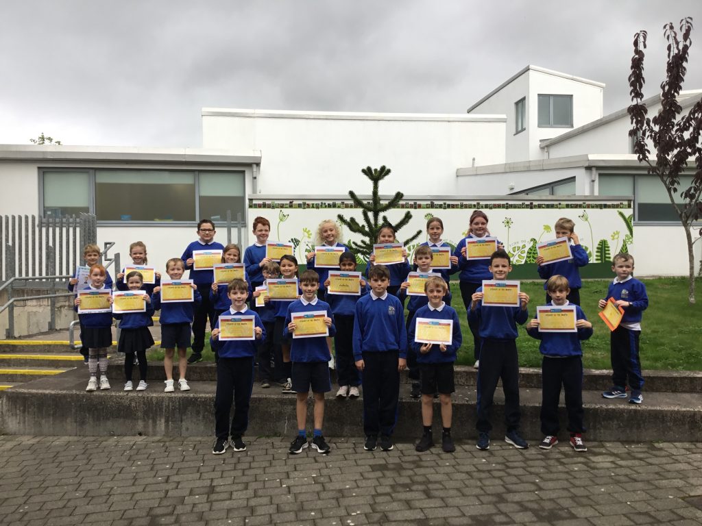 September Assembly Award Winners